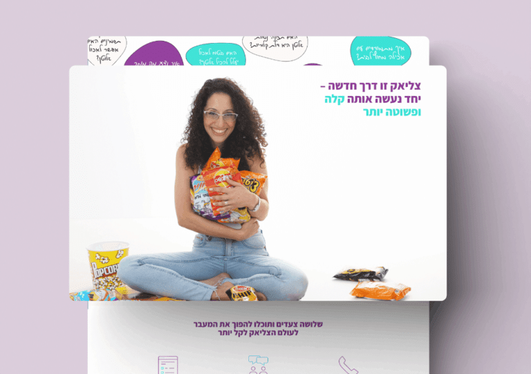 a woman holding a bag of snacks
