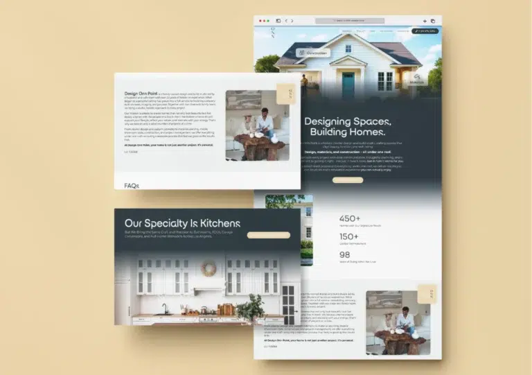 אתר Design Onn Point – עיצוב ובניית אתר על ידי Be Brand