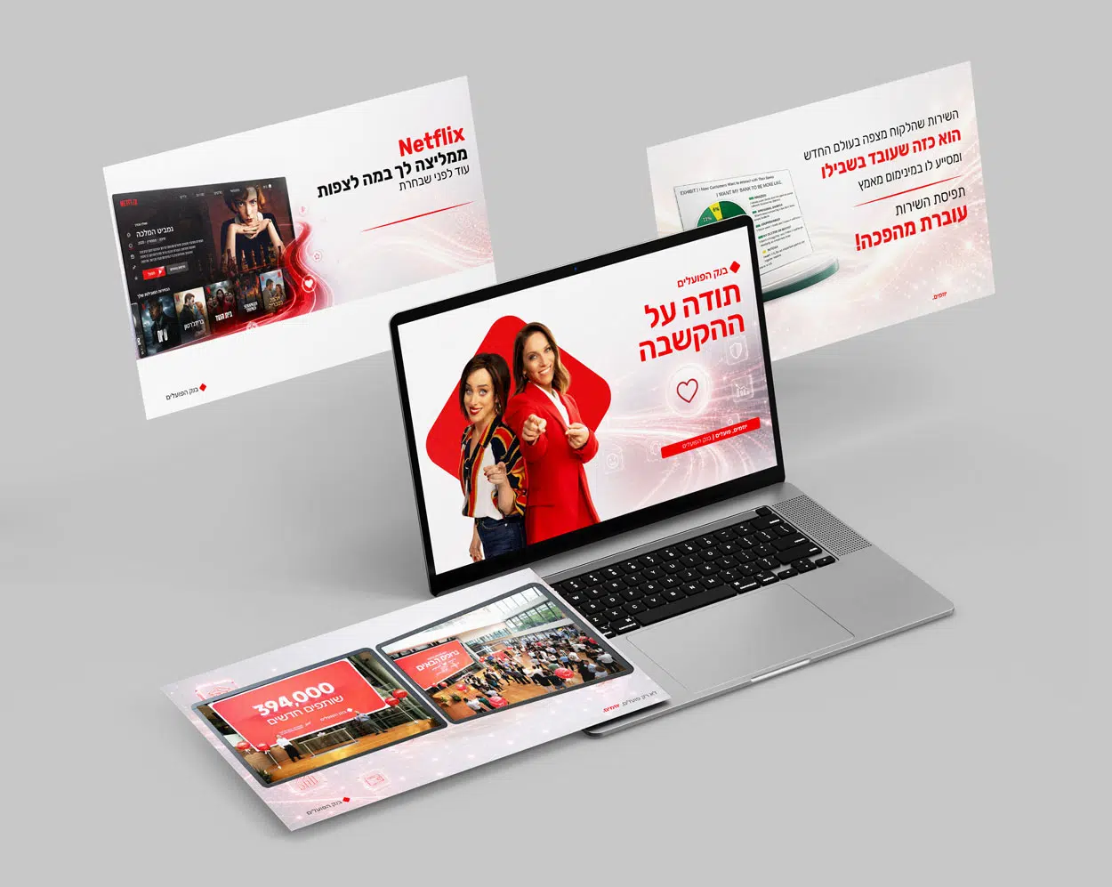 מקרה בוחן: עיצוב מצגת עסקית לבנק הפועלים 3 - עיצוב מצגת לבנק הפועלים על ידי בי בראנד של שרון לרמן